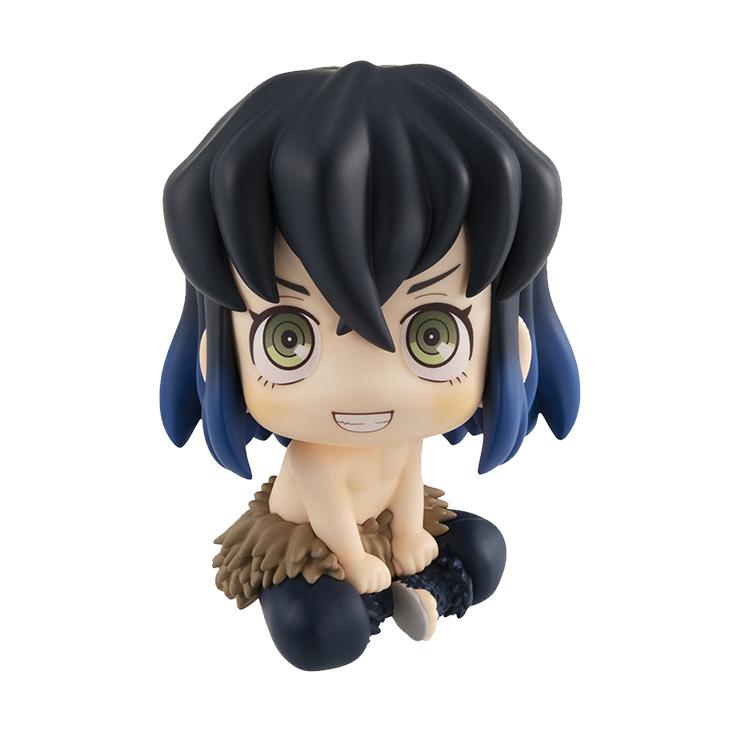 Anime Figure Demon Slayer Nezuko Tanjirou Zenitsu Inosuke Kyoujurou Kanawo Action Figures Model Doll Toy Desktop Ornament Gift