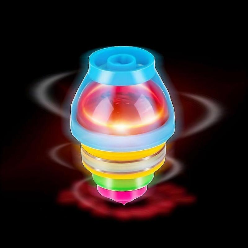 5 Pack Gyro Glowing Spinning Top Toys Party Favors for Kids Birthday Party Favors Fun Stocking Stuffers