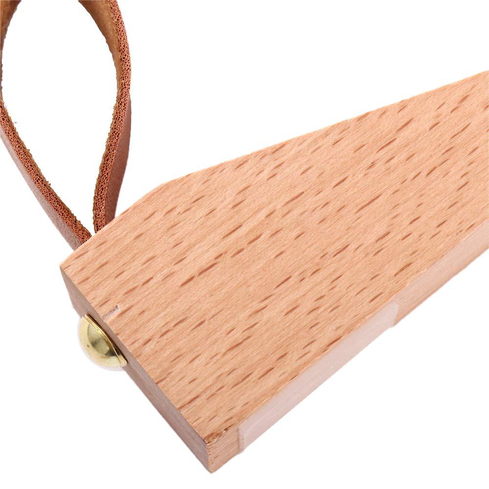 Solid Wood Anti-collision Nail-free For Store Dorm Gate Decor Triangular Wedges Wall Protector Door Stopper Non-Slip Stoper