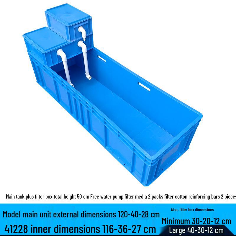 Enhanced Circulation System Filter for Large Fish/Turtle Tanks