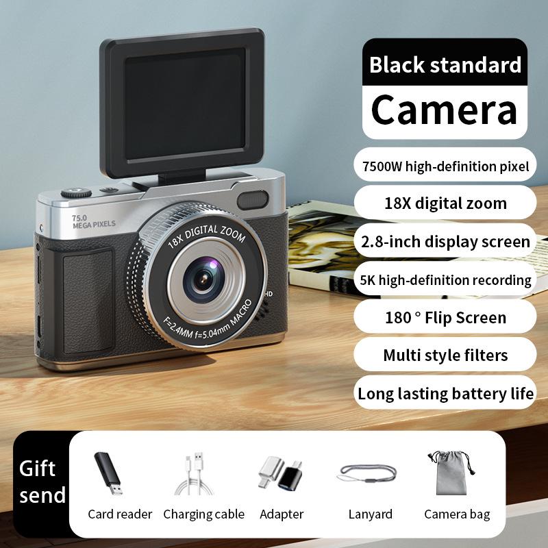 High-Definition Mirrorless Digital Camera with Flip Screen for Campus Parties