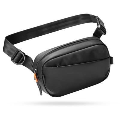 Sling Bag Waist with Adjustable Shoulder Sling Bag for and Cycling X-Mini, RFID-Blocking Pouch, Lightweight, Water-Repellent, Strap, Unisex,
