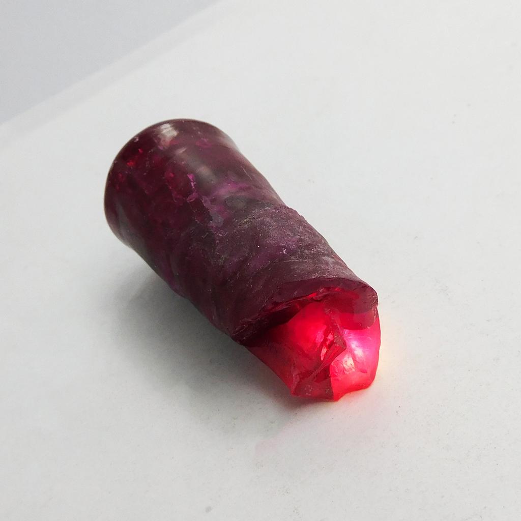 CERTIFIED Natural Red Ruby 155.30 Ct Uncut Loose Gemstone Uncut Raw Rough P-1068-Sa