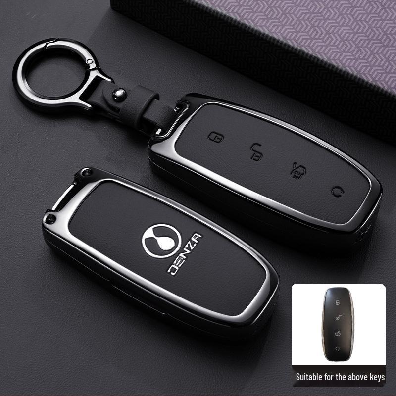 Customized Denza D9 N7N8 Key Cover with Metal Buckle and Protective Shell