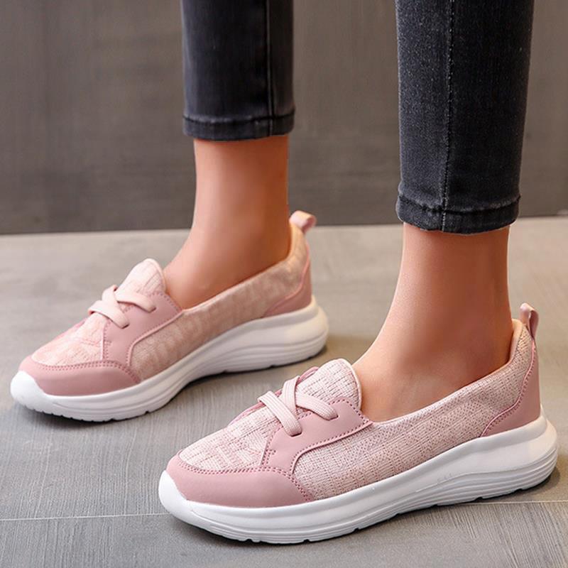 Women's Sneaker Fashion Walking Shoes Women Vulcanized Shoes Slip On Women Casual Shoes Soft Sneakers Woman Zapatos De Mujer