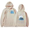 2024 Anime Print Retro Dark Hoodies: Unisex European & American Style Sweatshirts