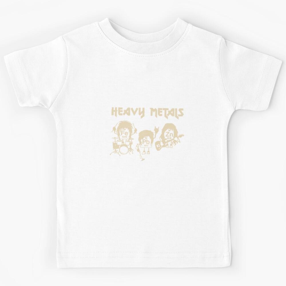 Heavy Metals Band - Rock Music Graphic Art Kids T-Shirt 150