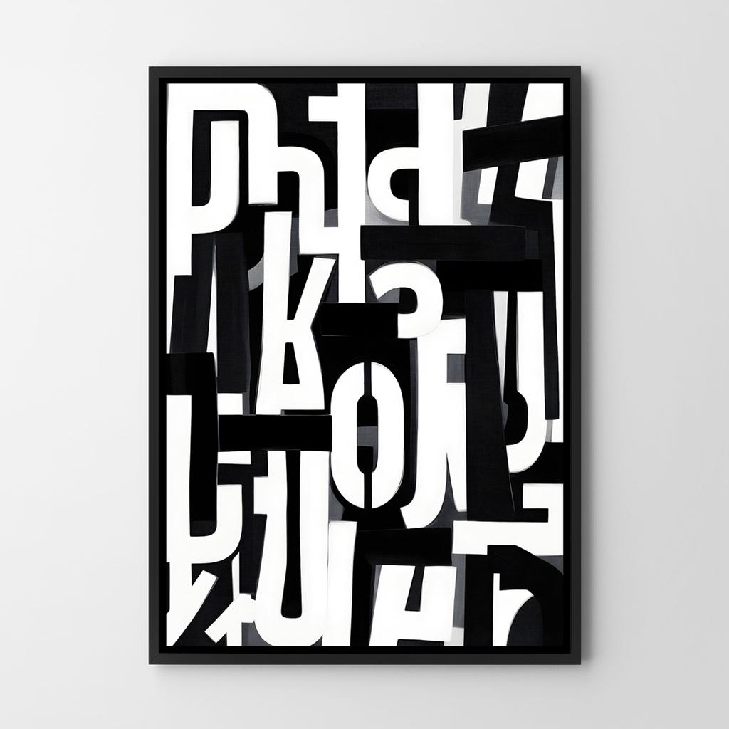 Poster Letter Typography