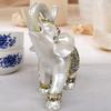 Handmade Elephant Statue Durable Resin Ornament Animal Sculpture Symbolizing Prosperity And Fortune