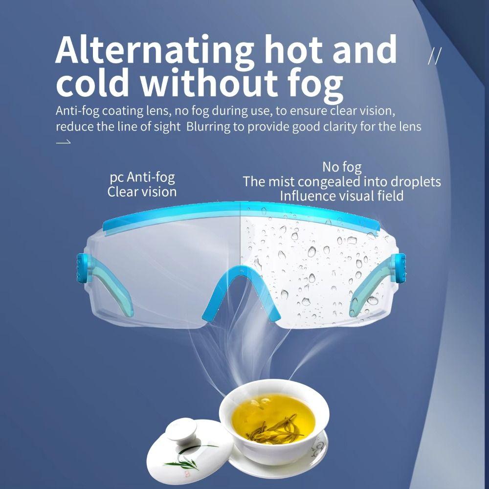 Clear Safety Goggles Anti Fog Dust Surgery Goggles Durable Industry Chemical Eyeglasses  Eye Glass