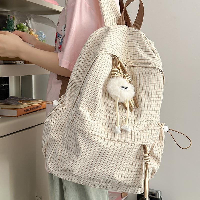 Rucksack Student Gestreift Rucksack mit großer Kapazität