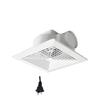 8 Size ABS Bathroom Exhaust Fan Featuring 150m³ H Strong Ventilation Suitable For Multiple Areas
