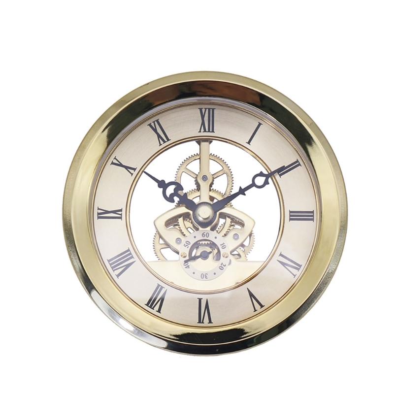 

Roman Numeral Wall Clock Movement Transparent Insert Clock Repair Replacement DIY Watchmaker Parts Tool Accessories