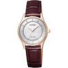 Citizen Eco-Drive EM0402-05A Women's Watch Collection Pair Model Silver Stainless Steel 30m Water Resistant