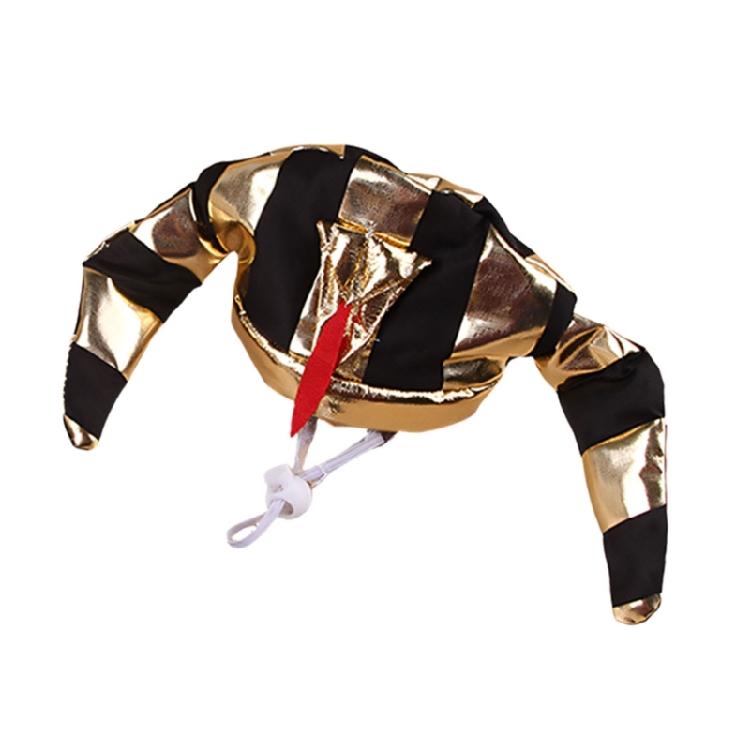 Halloween Dog Pharaoh Costume Necktie Outfit Realistic Necktie For Large Dog Cosplay Costume