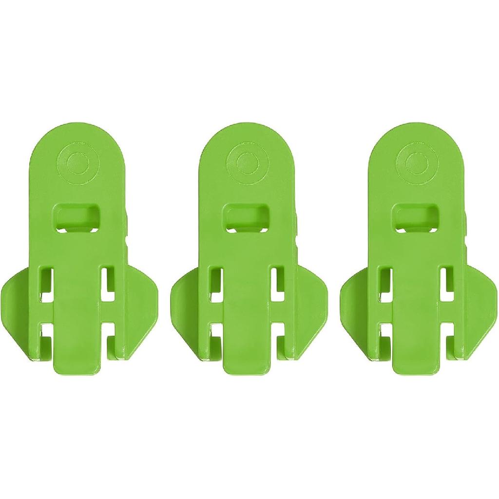 uxcell Manual Easy Can Opener, 4pcs - Plastic Beverage Can Covers Lids Protector, Bottle Opener for Soda, Beer, Drink (Green)