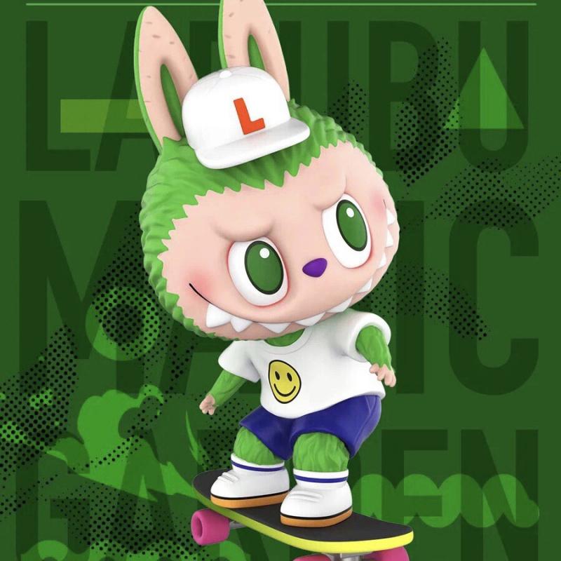 New POP MART LABUBU Skateboard, Figure Blister Packs 100% 6941448623120