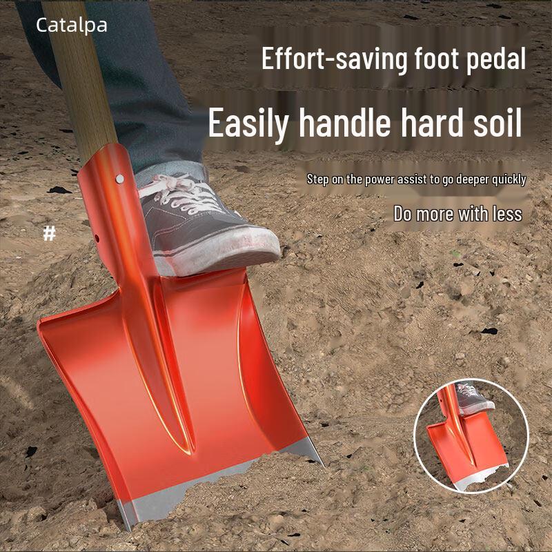 Tiemuyun Heavy-Duty Manganese Steel Multi-Purpose Shovel
