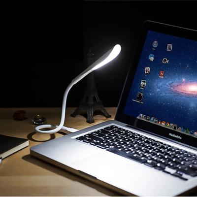 1 Stück Mini Tragbares USB LED Licht Touch Sensor Licht Dimmbar Einstellbar Helligkeit Tisch Schreibtischlampe Für Powerbank PC Laptop Notebook