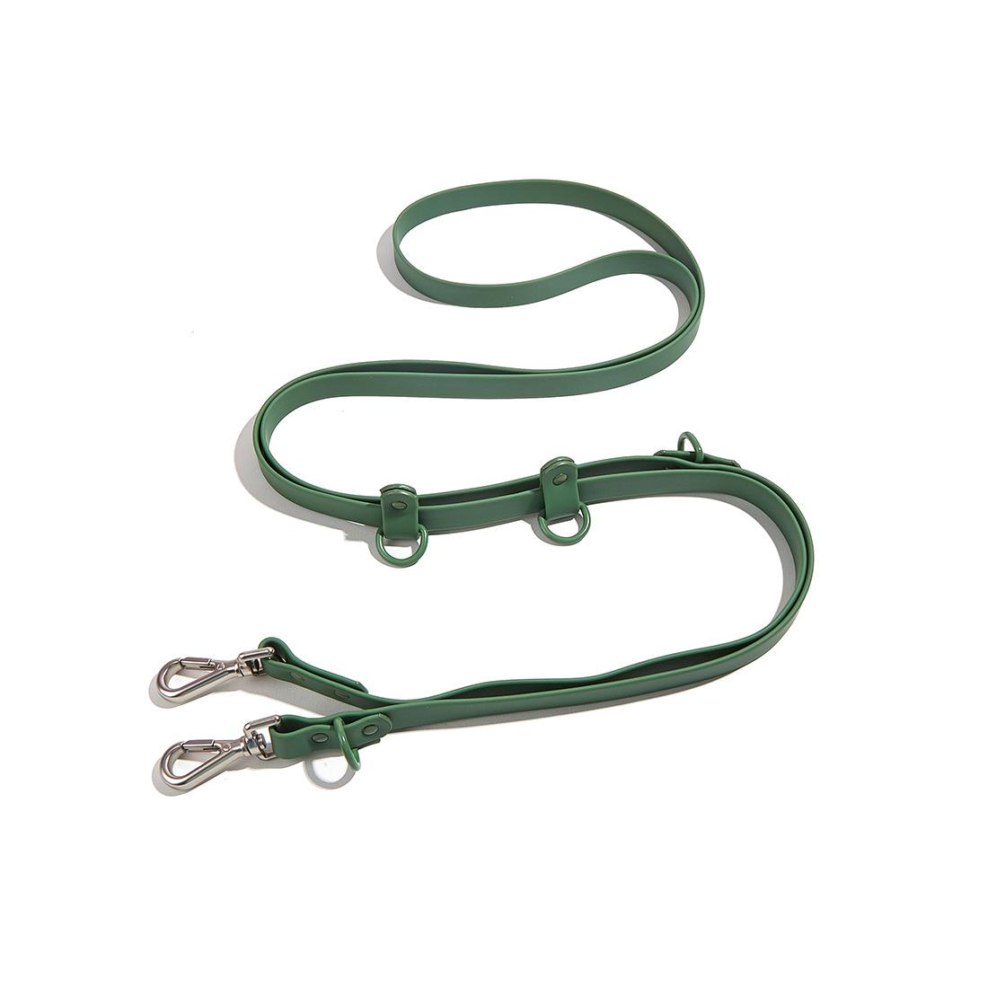 PVC material diagonal span Versatile waterproof adjustable custom dog leash Double-head pet Leash Practical Household Product 1.9mmX2.5m
