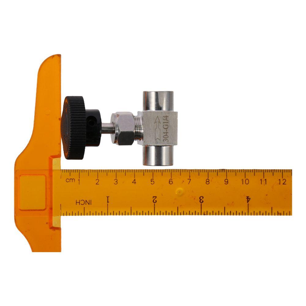 Thread Needle Valve BSPP Female  1/4 Npt Valve   Water Gas Oil Transmission