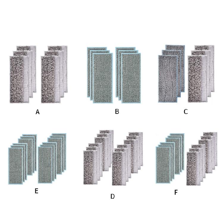 Pack of 6/12 Replacement Washable Mopping Pads For M6 Robotic Vacuum Cleaner