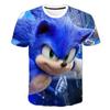 2026 Sonic Shadow The Hedgehog T Shirt For Men Women 3D Print Anime Graphic Tee Short Sleeve Round Neck Casual Streetwear Tops