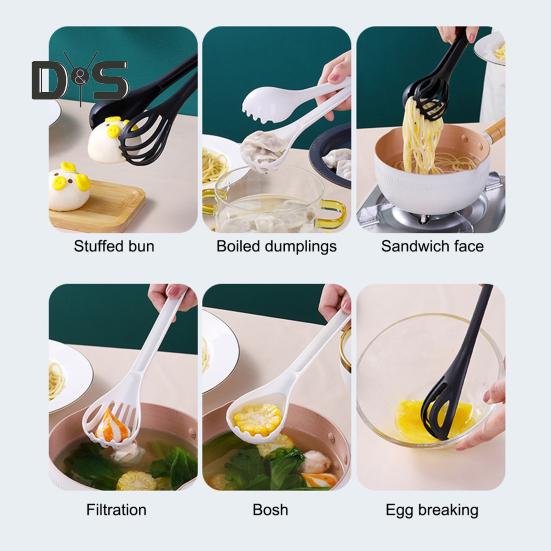 Clip Alimentar Tel Ou Mixer Clip Pâine Manual 2 în 1 Bătător Ou Portabil Instrument de Bucătărie Multifuncțional pentru Gătit Salate Amestecare Prindere Amestecare