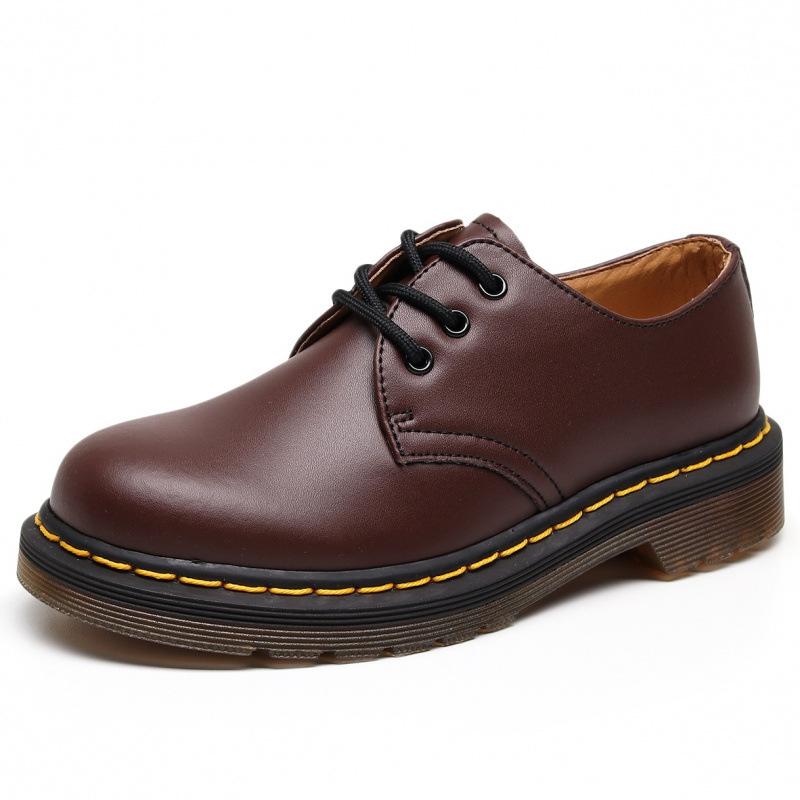 

appa low-top small leather shoes men s leather, large size short boots round head men s and women s couples casual 48