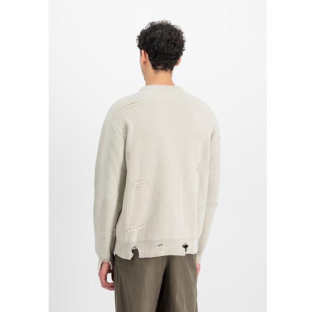 Alpha Industries Distressed Logo Sweatshirt