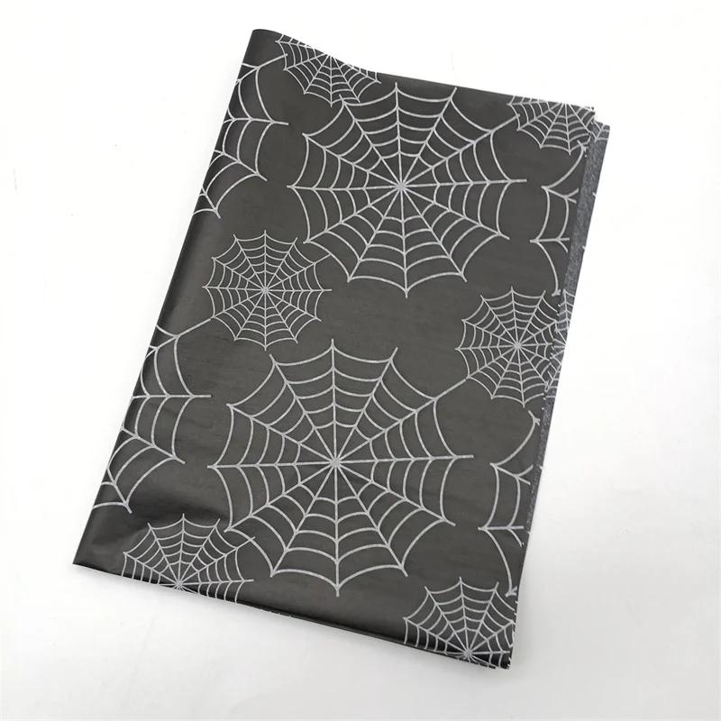 

20 Sheets Halloween Wrapping ,skull/ghost/pumpkin Pattern Gift Wrap Tissue Paper Decorative Craft Paper For Party 50*35cm