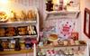 Dollhouse DIY Kit Set Miniature European Travel Diary Bakery PT-ETJ03