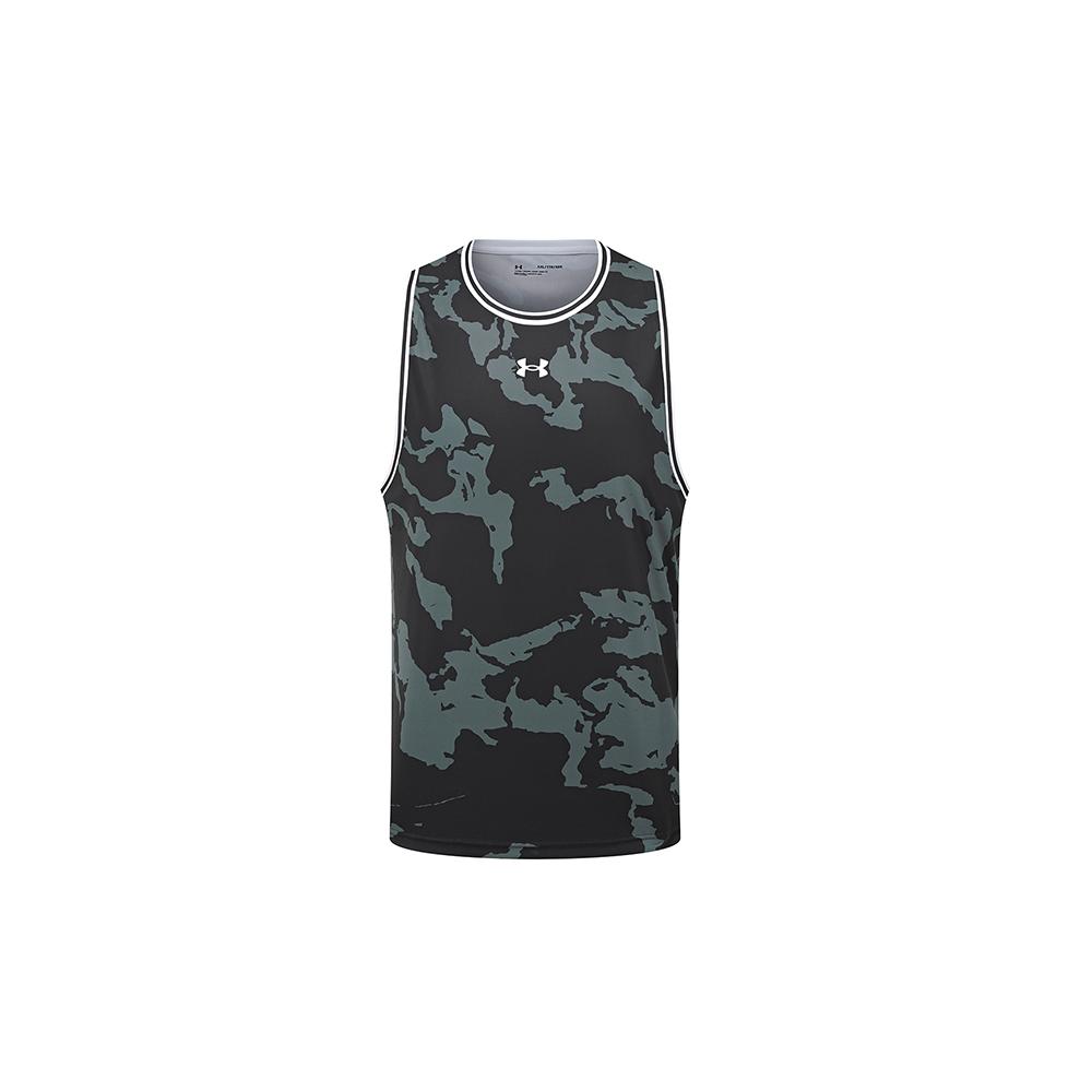 Баскетбольная майка Under Armour Унисекс Черная 24500110-001 XL