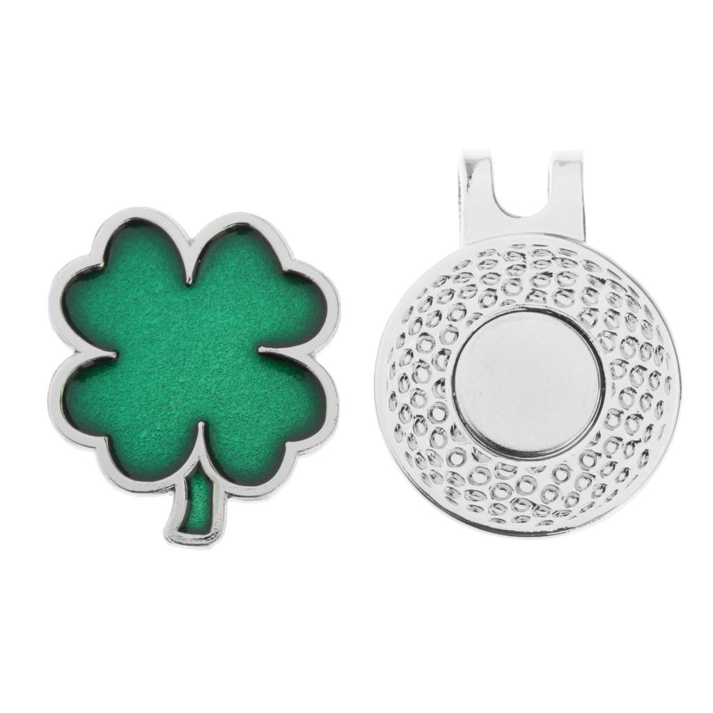 Golf Ball Marker Golf Accessories Metal Golf Ball Mark Hat Clip for Ladies