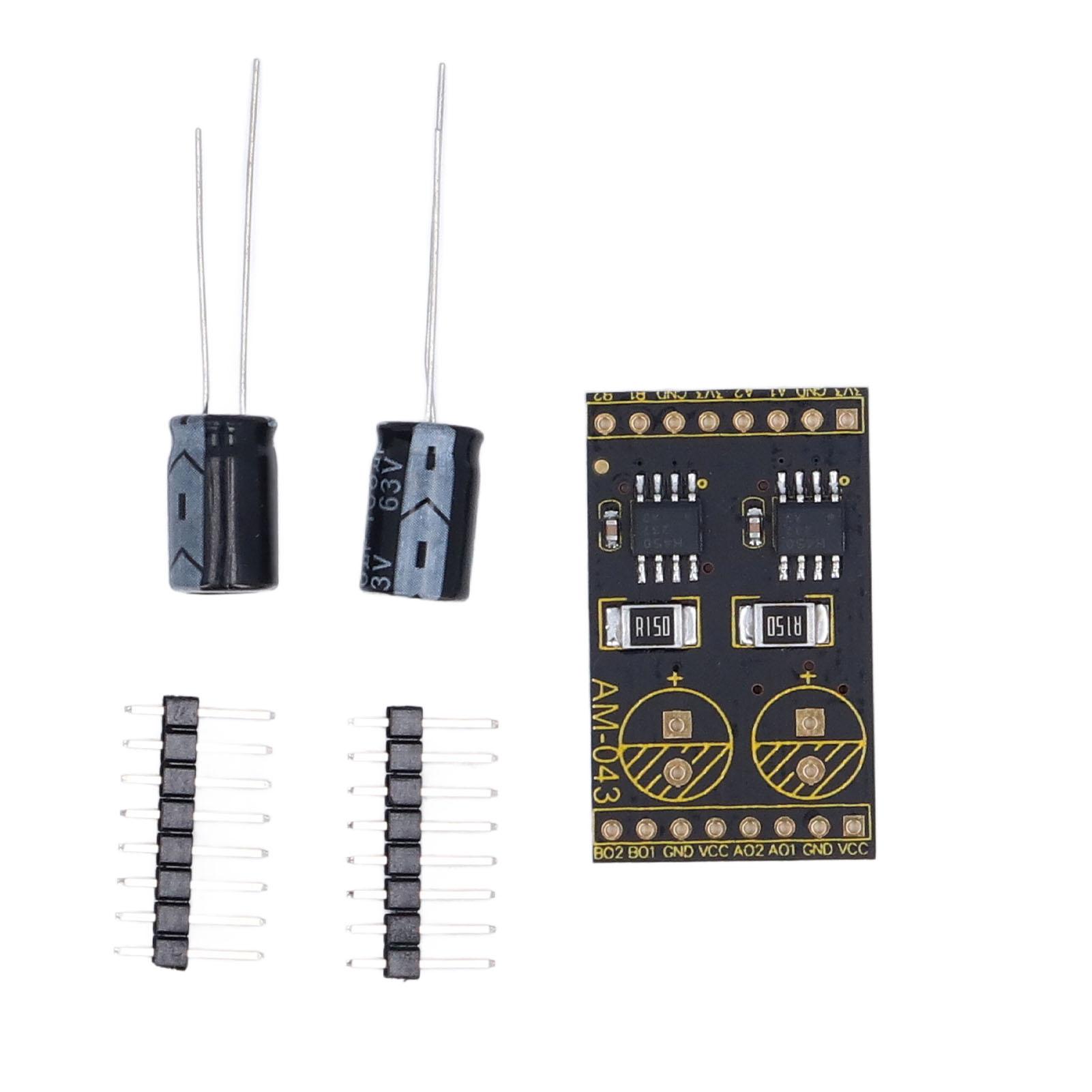 

2 Channel 3A Motor Drive Module PWM Chopper Type DC Brushed Motor Drive Development Board with 2
