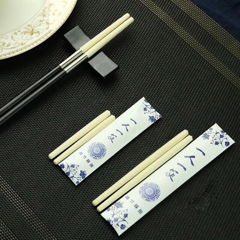 Miaojie Einweg-Bambusstäbchen mit austauschbaren Köpfen