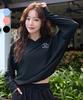 Helingbon Women'S Loose Fit Hooded Crop Long Sleeve Rash Guard (3 Colors) / Ri389W