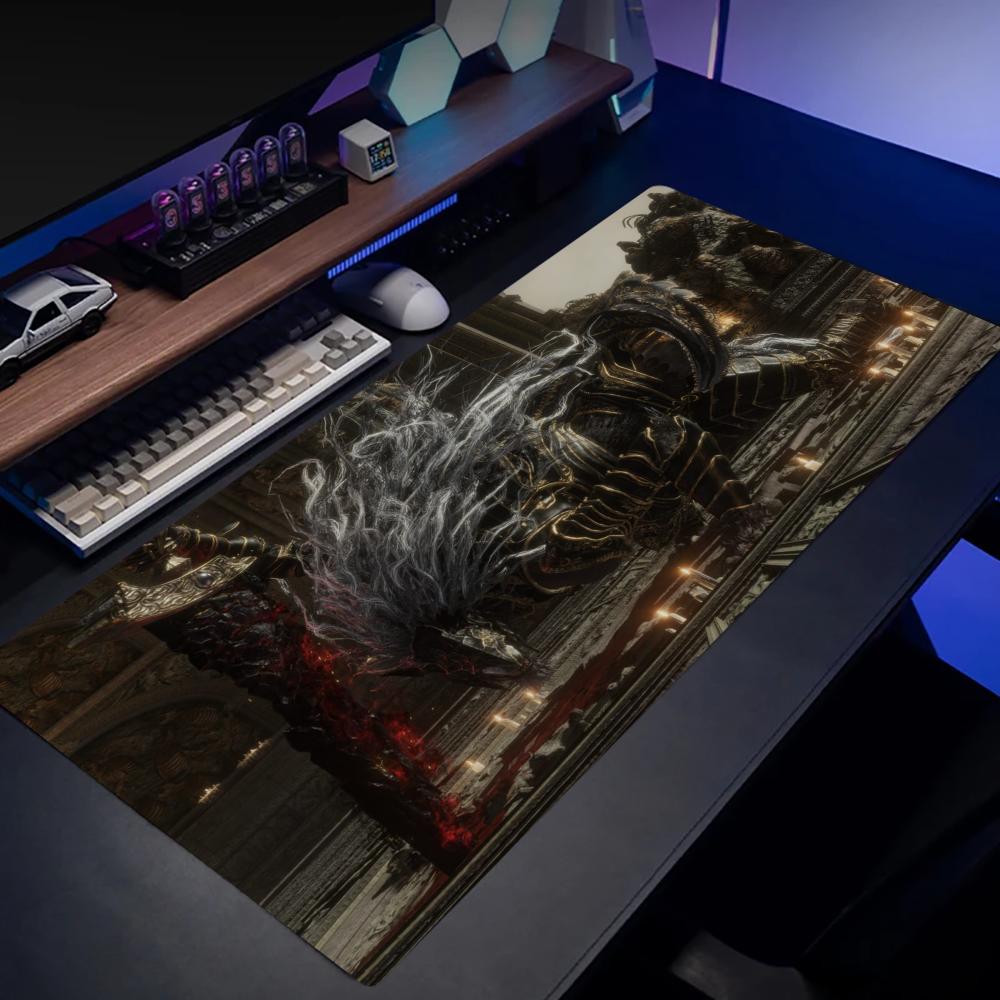 Black Blade Desk Mats Gaming Mats Mousepad Gamer Offices Accessories Mouse Mat Playmat Mouse Carpet x Desk Pad Rug Set Up
