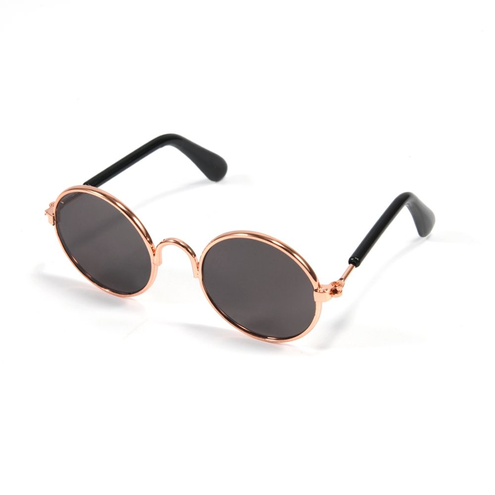 

Round Multicolor Pet Supplies Trend Toys For Little Dog Cat Cat Glasses Pet Sunglasses Reflection Glasses Eye-wear чёрный