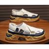 Atmungsaktive Mesh-Sandalen Bequeme Plateausohle Zehenfrei Freizeitschuhe Sommer-Schuhwerk