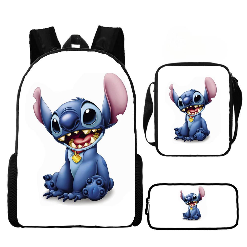 Lilo Unisex Kids Backpack Set Waterproof Oxford School Activities Outdoor