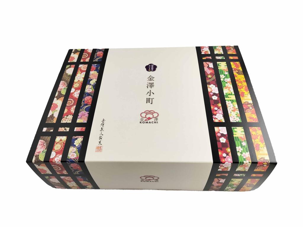 Kanazawa Kenroku Confectionery Gift Box Sweets Rice Crackers Individually Wrapped Souvenir Gift O-kaki Omiyage Thank You Celebration Return Inner