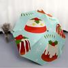 1pc cake Automatic Open/Close Umbrella, Lightweight for Women/Men, Perfect Gift - for Everyday or Holiday Eventsyy251127086