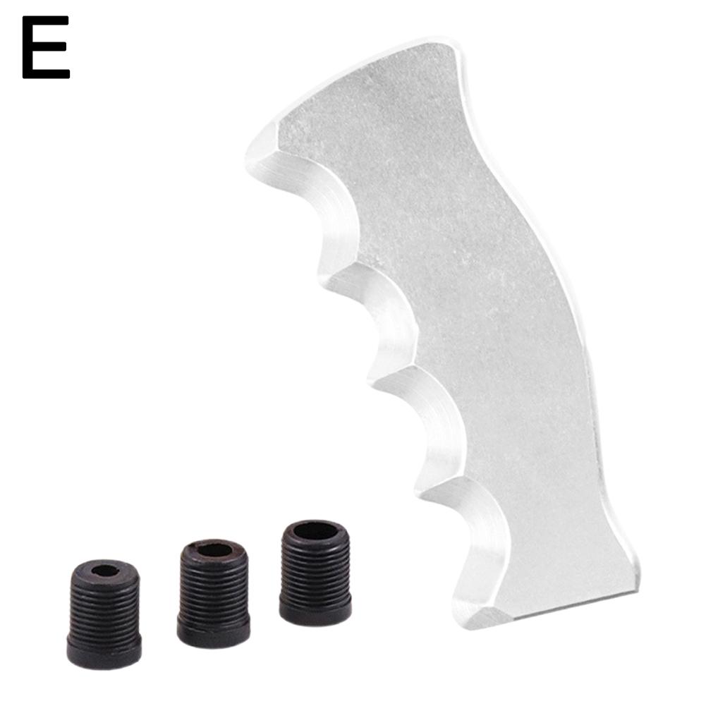 Shift Knob Manual High Quality Aluminum Alloy Gear Head Shifter Handl Pistol Grip Adapter Easy To Install New
