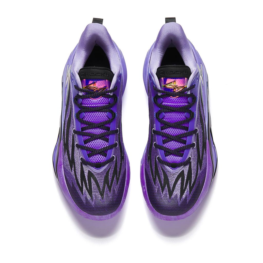 Anta A-Shock Pro 7 Nebula Professional Basketball Shoes Men Sneakers Purple 112531126-2