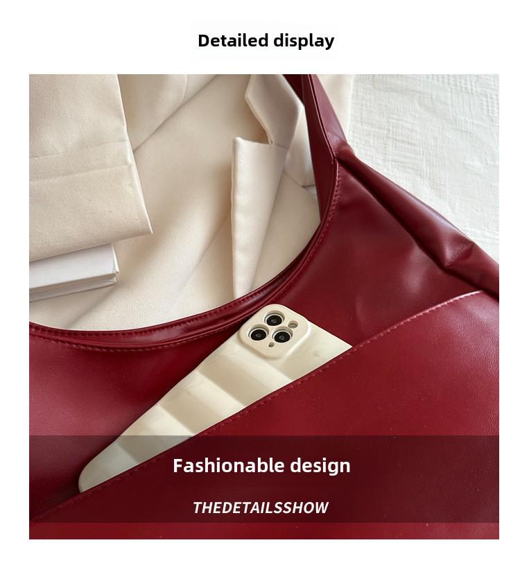 Klassische Retro-Damen-Umhängetasche mit großem Fassungsvermögen