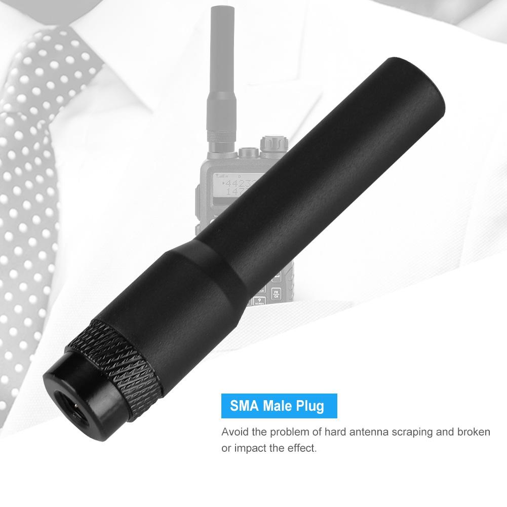SF-20 71mm Walkie Talkie Radio Antenna SMA Male 144430MHz Aerial