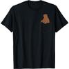 Niedliches Taschenbär Fake-Tasche Grizzlybär T-Shirt