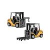 1:64 Bluetooth Mini Alloy Forklift RC Car Model Ornament Desktop Toy