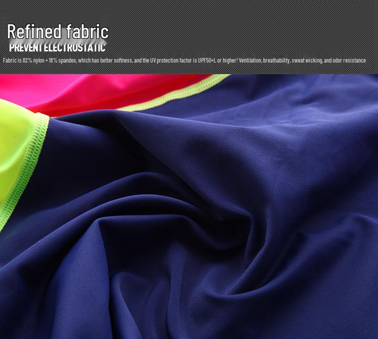 Damen Schnelltrocknender Langarm-Einteiler-Neoprenanzug für Sonnenschutz, Surfen, Tauchen, Schnorcheln und Quallenschutz.